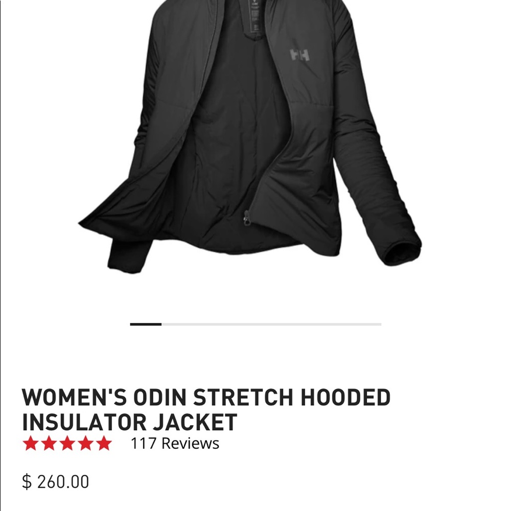 Helly Hansen WOMEN'S ODIN STRETCH HOODED INSULATOR JACKET size M